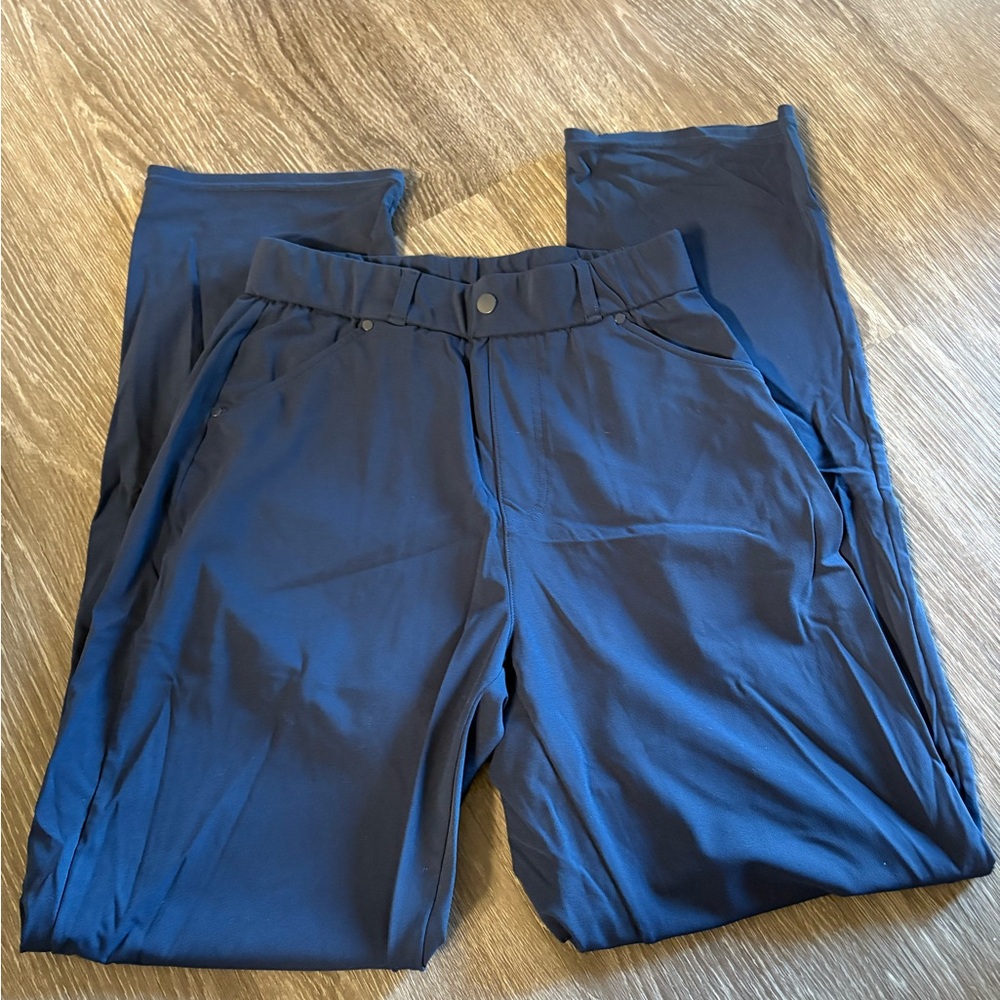 Women’s Blue High Waisted Pants